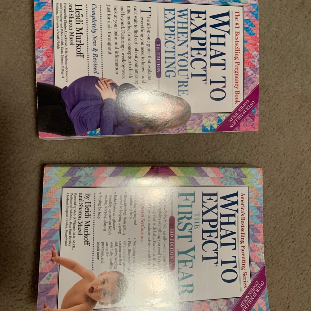What to expect when your expecting books